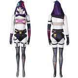 League of Legends Jinx Cosplay Costume For Adult Man Female Halloween Carnival Suit