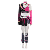 League of Legends Jinx Cosplay Costume For Adult Man Female Halloween Carnival Suit