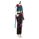 League of Legends Jinx Cosplay Costume For Adult Man Female Halloween Carnival Suit