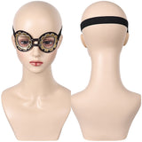 Arcane League of Legends Vi Cosplay Golden Color Blindfold Halloween Carnival Party Props Accessories