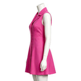 Legally Blonde Elle Woods Women Pink Outfit Cosplay Costume Halloween Carnival Party Suit