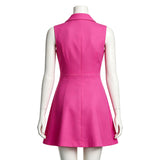 Legally Blonde Elle Woods Women Pink Outfit Cosplay Costume Halloween Carnival Party Suit