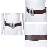 Princess Leia Cosplay Waistband Brown Belt For Adult Female Halloween Carnival Accessories