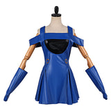 Lisa Women Blue Outfit Cosplay Costume Halloween Carnival Party Suit