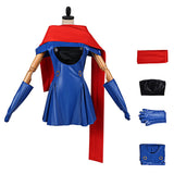 Lisa Women Blue Outfit Cosplay Costume Halloween Carnival Party Suit
