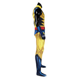 X-Men '97 Wolverine James Howlett / Logan Yellow Combat Jumpsuit Cosplay Costume Outfits Halloween Carnival Suit  