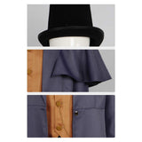 Lord of Mysteries Klein Moretti Blue Trench Coat Set Cosplay Costume Halloween Carnival Party Suit