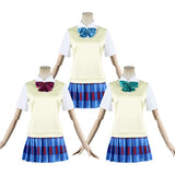LoveLive Kotori Minami Women White School Uniform Cosplay Costume Halloween Carnival Party Suit