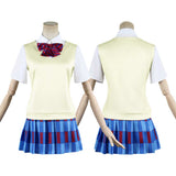 LoveLive Kotori Minami Women White School Uniform Cosplay Costume Halloween Carnival Party Suit