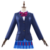 LoveLive Minami Kotori Women Blue School Uniform Cosplay Costume Halloween Carnival Party Suit