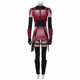 Luke Castellan Red Outfit Cosplay Costume Halloween Carnival Party Suit