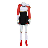 Magic Knight Rayearth Hikaru Shidou Women Red Outfit Cosplay Costume Halloween Carnival Party Suit