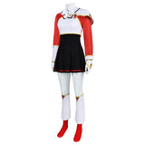 Magic Knight Rayearth Hikaru Shidou Women Red Outfit Cosplay Costume Halloween Carnival Party Suit