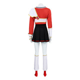 Magic Knight Rayearth Hikaru Shidou Women Red Outfit Cosplay Costume Halloween Carnival Party Suit