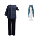 Mahito Cosplay Dark Blue Suit Set For Halloween Carnival Party