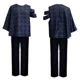 Mahito Cosplay Dark Blue Suit Set For Halloween Carnival Party  