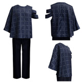 Mahito Cosplay Dark Blue Suit Set For Halloween Carnival Party  