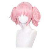 Mahou Shoujo Madoka★Magica Kaname Madoka Cosplay Pink Wig Heat Resistant Synthetic Hair