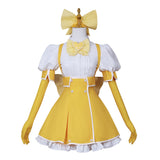 Mahou Shoujo Ni Akogarete Tenkawa Kaoruko Anime Character Yellow Dress Cosplay Costume Outfits Halloween Carnival Suit