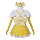 Mahou Shoujo Ni Akogarete Tenkawa Kaoruko Anime Character Yellow Dress Cosplay Costume Outfits Halloween Carnival Suit