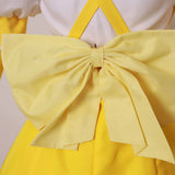 Mahou Shoujo Ni Akogarete Tenkawa Kaoruko Anime Character Yellow Dress Cosplay Costume Outfits Halloween Carnival Suit