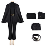 Maki Zenin Black Outfit Cosplay Costume Halloween Carnival Party Suit