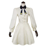 Marriage Toxin Mei Kinosaki White Dress Cosplay Costume Halloween Carnival Party Suit