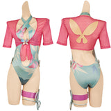 Marvel Rivals Psylocke Cosplay Costume Halloween Carnival Party Suit 