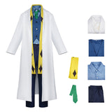 Mashle: Magic and Muscles Ryoh Grantz White Set Anime Character Cosplay Costume Outfits