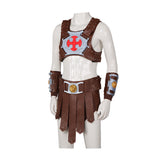 Masters of the Universe He-Man Brown Outfit Cosplay Costume Halloween Carnival Party Suit