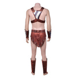 Masters of the Universe He-Man Brown Outfit Cosplay Costume Halloween Carnival Party Suit