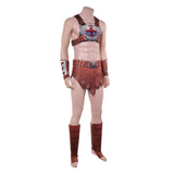 Masters of the Universe He-Man Brown Outfit Cosplay Costume Halloween Carnival Party Suit