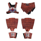 Masters of the Universe He-Man Brown Outfit Cosplay Costume Halloween Carnival Party Suit