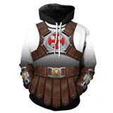 Masters of the Universe He-Man Cosplay Hoodie  Costume Halloween Carnival Party Suit   