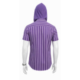Masters of the Universe He-Man Purple Hooded Shirt Cosplay Costume Halloween Carnival Party Suit