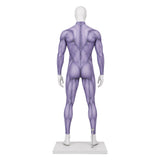 Masters of the Universe Skeletor Purple Jumpsuit Cosplay Costume Halloween Carnival Party Suit