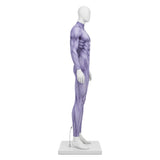 Masters of the Universe Skeletor Purple Jumpsuit Cosplay Costume Halloween Carnival Party Suit