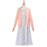 Matilda Hortensia Pink White Dress Cosplay Costume Halloween Carnival Party Suit