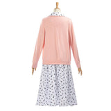 Matilda Hortensia Pink White Dress Cosplay Costume Halloween Carnival Party Suit