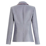 Matilda Women Gray Coat Cosplay Costume Halloween Carnival Party Suit