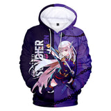 Mato Seihei No Slave Uzen Kyouka Adult Cosplay Hoodie 3D Printed Hooded Pullover Sweatshirt