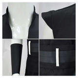 Maul Black Training Suit Cosplay Costume Halloween Carnival Party Suit
