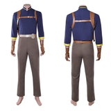 Maul: Shadow Lord Lawson Blue Outfit Cosplay Costume Halloween Carnival Party Suit