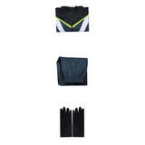 Mebius Dust Olga Black Outfit Cosplay Costume Halloween Carnival Party Suit