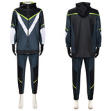 Mebius Dust Olga Black Outfit Cosplay Costume Halloween Carnival Party Suit