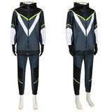 Mebius Dust Olga Black Outfit Cosplay Costume Halloween Carnival Party Suit