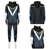 Mebius Dust Olga Black Outfit Cosplay Costume Halloween Carnival Party Suit