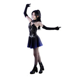 Medalist Hikaru Kamisaki Women Black Costume Cosplay Costume Halloween Carnival Party Suit