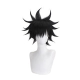 Megumi Fushiguro Black Cosplay Wig Heat Resistant Synthetic Hair Pro Cosplay Carnival Halloween Party Props
