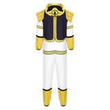 Mighty Morphin Power Rangers Yellow Soldier Cosplay Costume For Adult Man Halloween Carnival Party Suit